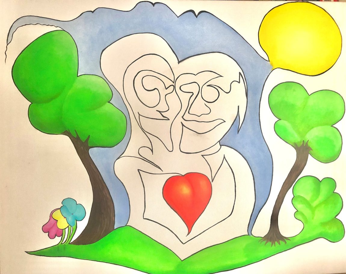 Liebe in einem Zug